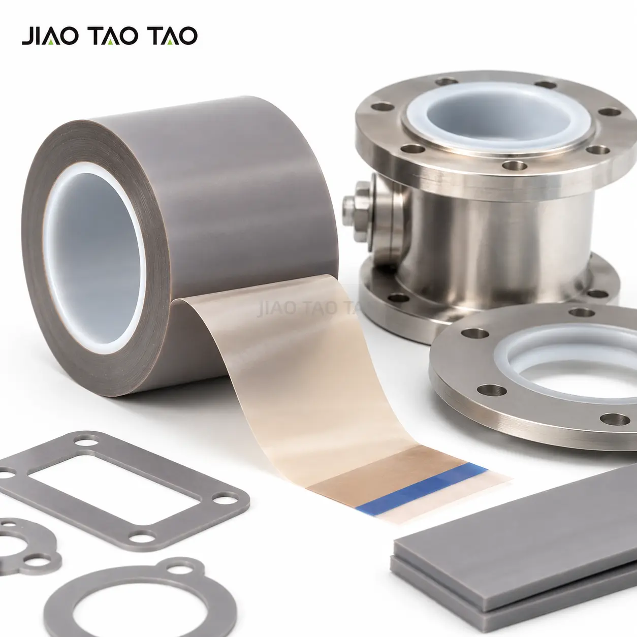 PTFE film tape used for electrical insulation, industrial sealing, and component protection.